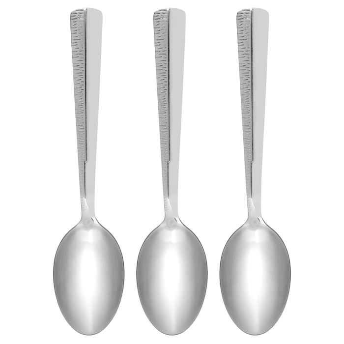 3-Piece Tea Spoon 15cm, Stainless Steel Cutlery Set Flor Series