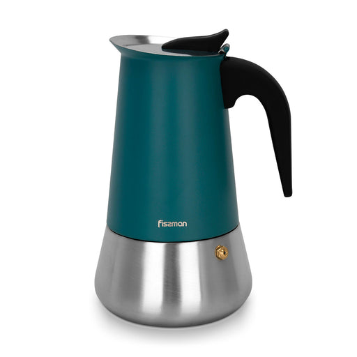 Stovetop Espresso Maker 450ml For 9 Cups (Stainless Steel)