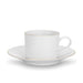 2-Piece Cups Floree 240ml with Saucers New Bone China