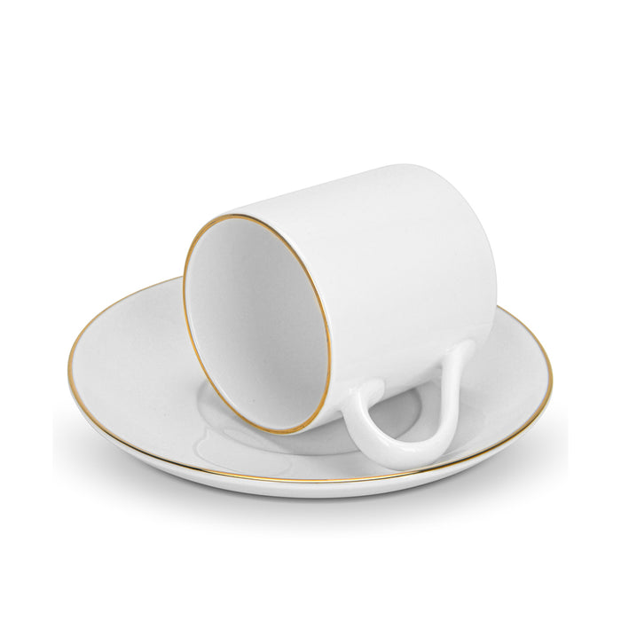 2-Piece Cups Floree 100ml with Saucers New Bone China