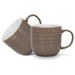 2-Piece Mugs Firmina Brown 350ml New Bone China