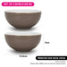 2-Piece Bowls Firmina Brown 14.5cm/620ml New Bone China