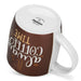 2-Piece Mugs 310ml It's Always Coffee New Bone China