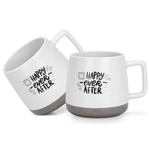 2-Piece Mugs 400ml Happy Ever After New Bone China