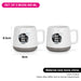 2-Piece Mugs 400ml Me And You Happy New Bone China