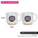 2-Piece Mugs 490ml Smile Happy New Bone China