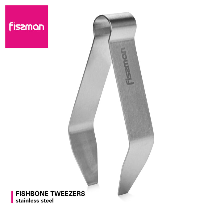 Fishbone tweezers 10 cm (stainless steel)