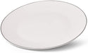 Dinner Plate 27cm Milky White Porcelain Aleksa Series