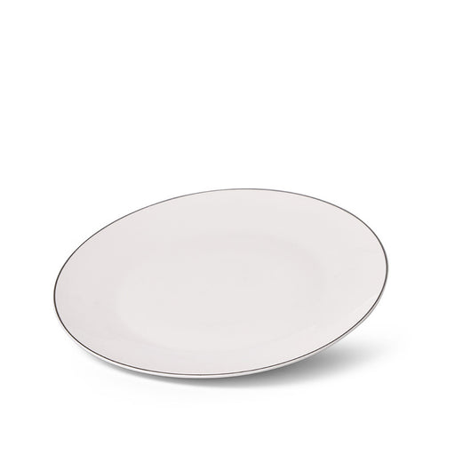 Dinner Plate 27cm Milky White Porcelain Aleksa Series