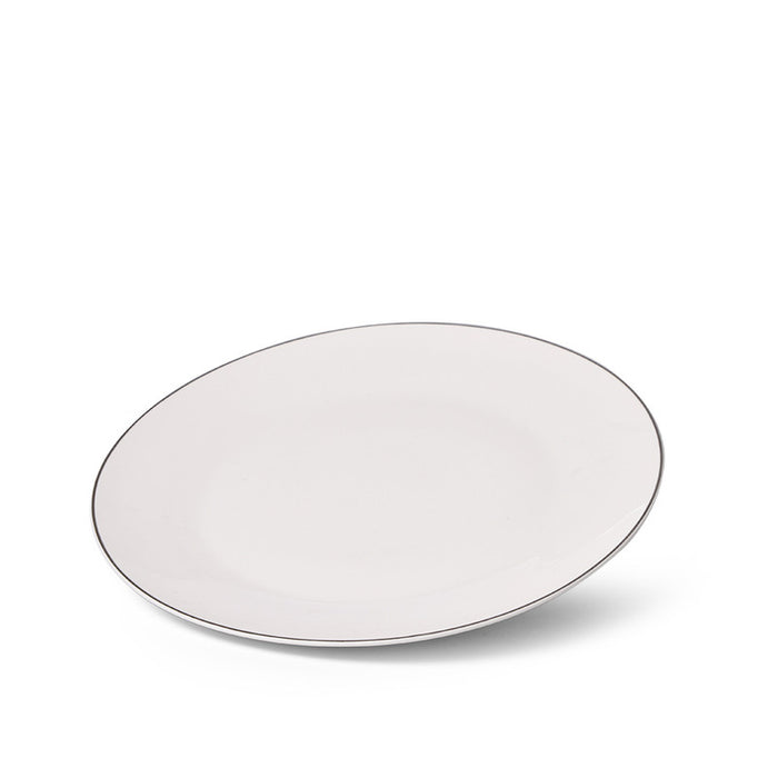 Dinner Plate 27cm Milky White Porcelain Aleksa Series