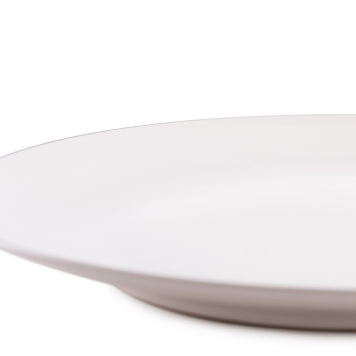 Dinner Plate 27cm Milky White Porcelain Aleksa Series