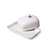 Butter Dish Milky White Porcelain Aleksa Series