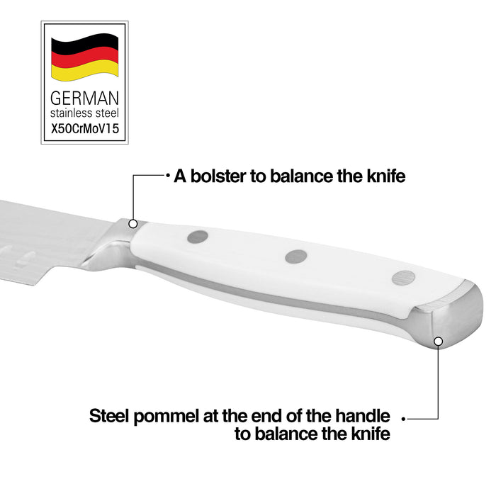 5'' Santoku Knife Bonn (X50CrMoV15 steel)