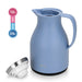Vacuum insulated Flask 1000ml with Pink Glass Liner