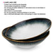 Set of 2 Deep Plates GALACTICA 20 cm (Porcelain)