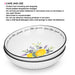 2-Piece Deep Plates Lemon Provence 18cm Porcelain