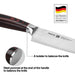 6" Chef Knife Stainless Steel Knife Ragnitz Series