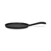 Crepe Pan 22cm, Cast Iron Crepe Pan 1.5cm Deep with Induction Bottom for all Stovetops