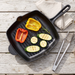 Square Grill Pan 27cm Nonstick Cast Iron