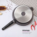 Deep Frying Pan with Detachable Handle 24x6.5cm REBUSTO with Non Stick Coating And Induction Bottom