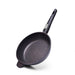 Deep Frying Pan with Detachable Handle 24x6.5cm REBUSTO with Non Stick Coating And Induction Bottom