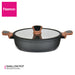 Shallow Casserole with Glass Lid DIAMOND 28cm/4.1LTR  Induction Bottom