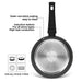 Induction Frying Pan Black Cosmic 20X4.5cm - Detachable Handle 4366