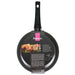 24cm Frying Pan with Detachable Handle Black with Aluminum and Non-Stick Coating Cosmic Series