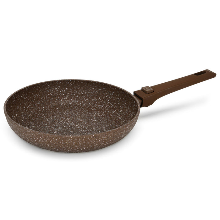 Frying Pan 24cm SMOKY STONE with Detachable Handle And Induction Bottom