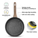 Frying Pan 28cm Grandee Stone with Induction Bottom Aluminum and Non Stick Coating