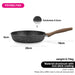 Frying Pan 28cm Grandee Stone with Induction Bottom Aluminum and Non Stick Coating