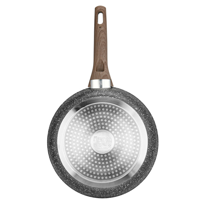 Frying Pan 28cm Grandee Stone with Induction Bottom Aluminum and Non Stick Coating