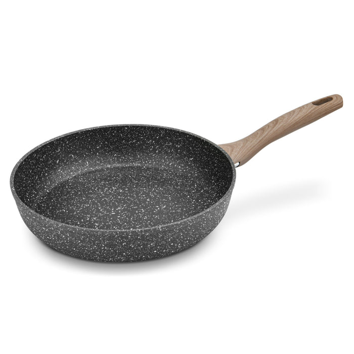 Frying Pan 28cm Grandee Stone with Induction Bottom Aluminum and Non Stick Coating