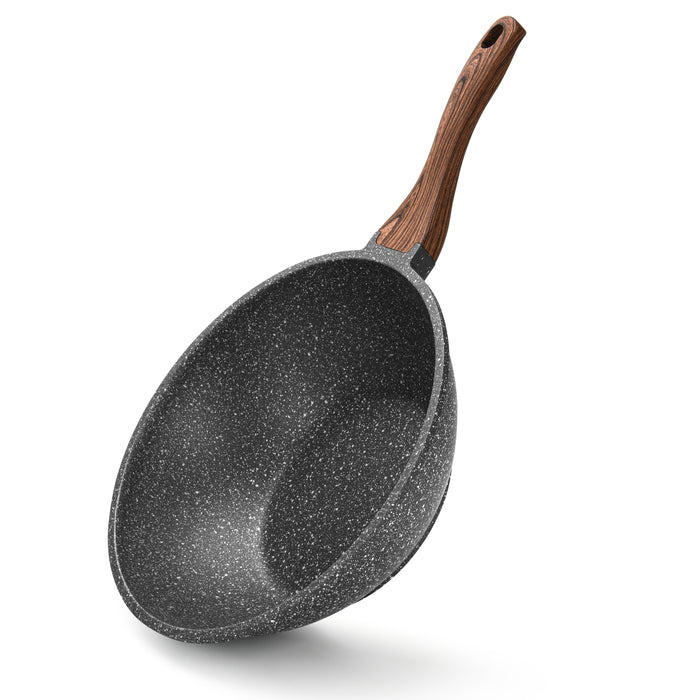 Wok Pan 30cm with Aluminum and Non Stick Coating