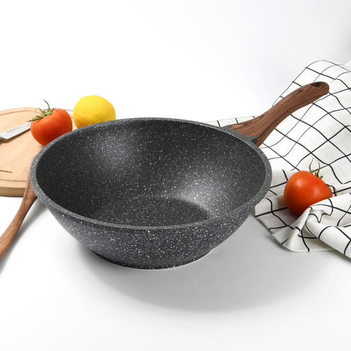 Wok Pan 30cm with Aluminum and Non Stick Coating