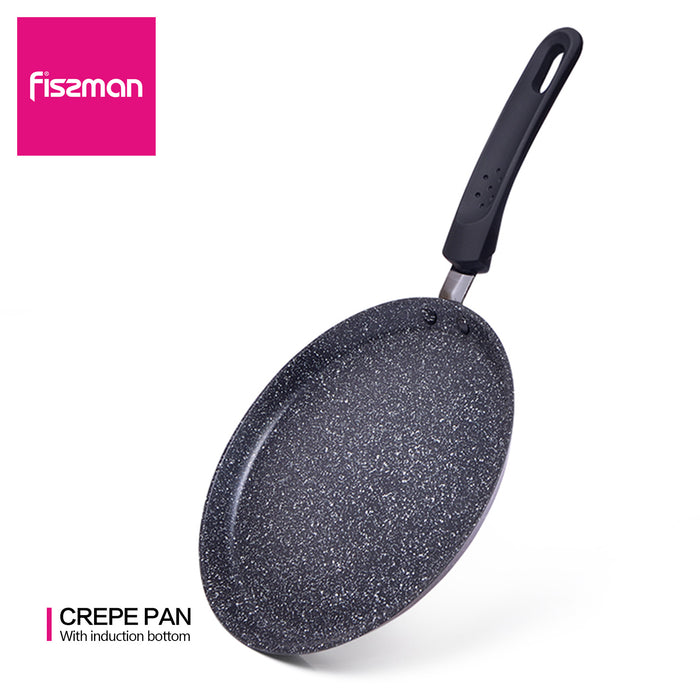 Crepe Pan 20cm Fiore Series Aluminum with Non- Stick and Induction Bottom