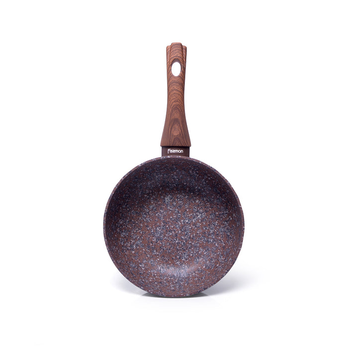 Frying Pan 24cm with Non Stick And Induction Bottom Magic Brown