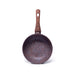 Frying Pan 24cm with Non Stick And Induction Bottom Magic Brown