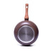 Deep Frying Pan Magic Brown 26cm With Induction Bottom Chocolate Color Aluminum With Non-Stick Coating