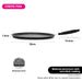 Crepe Pan Nonstick 32cm, Aluminum Crepe Pan Fiore Series, Induction Bottom