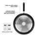 Crepe Pan Nonstick 32cm, Aluminum Crepe Pan Fiore Series, Induction Bottom