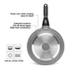 Frying Pan 26cm With Removable Handle And Aluminum Induction Bottom Grey/Black