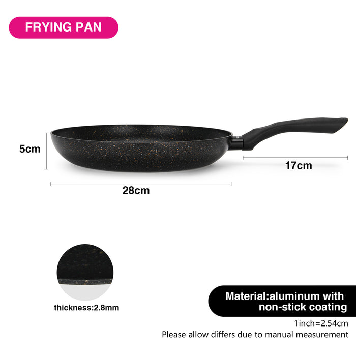 Frying Pan 28cm Aluminum Non Stick Coating With Induction Bottom Promo Series