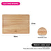Cutting Board 38cm Rubber Wood