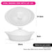 Ceramic Oval Baking Dish with Lid 25x21.5х8cm/1.2LTR