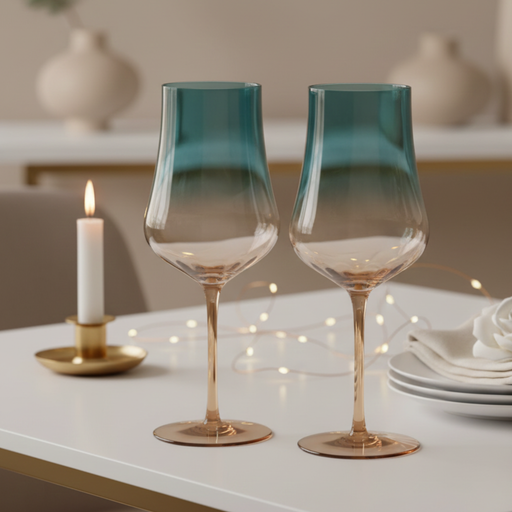 2-Piece Red Wine Glasses 600ml Glass