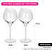 Set of 2 Red Wine Glasses 550ml (Glass)