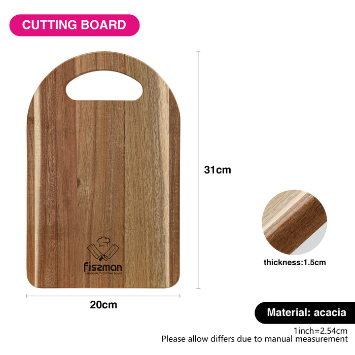 Cutting Board 31cm Acacia Wood