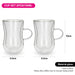 2-Piece Double Wall Cups 150 ml (Borosilicate Glass)