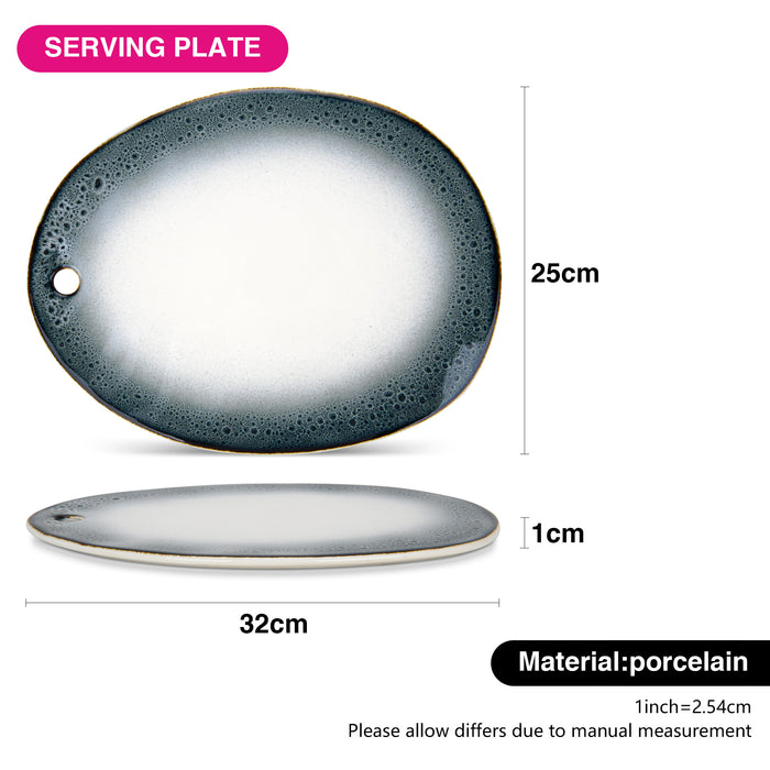 Serving Plate GALACTICA 32 cm (Porcelain)